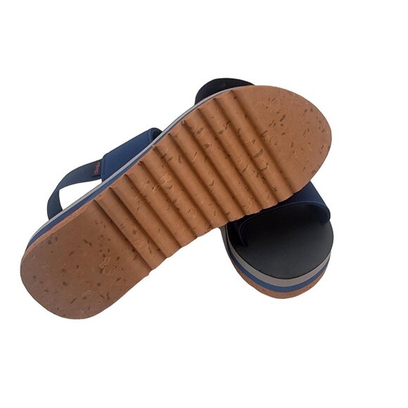 Chooka Flatform Strappy Low Wedge Heal Womens Sandals - Picture 6 of 6